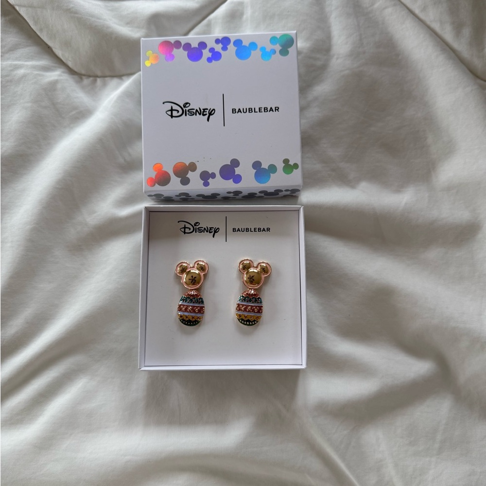 Disney BaubleBar Mickey Easter Egg Earrings
